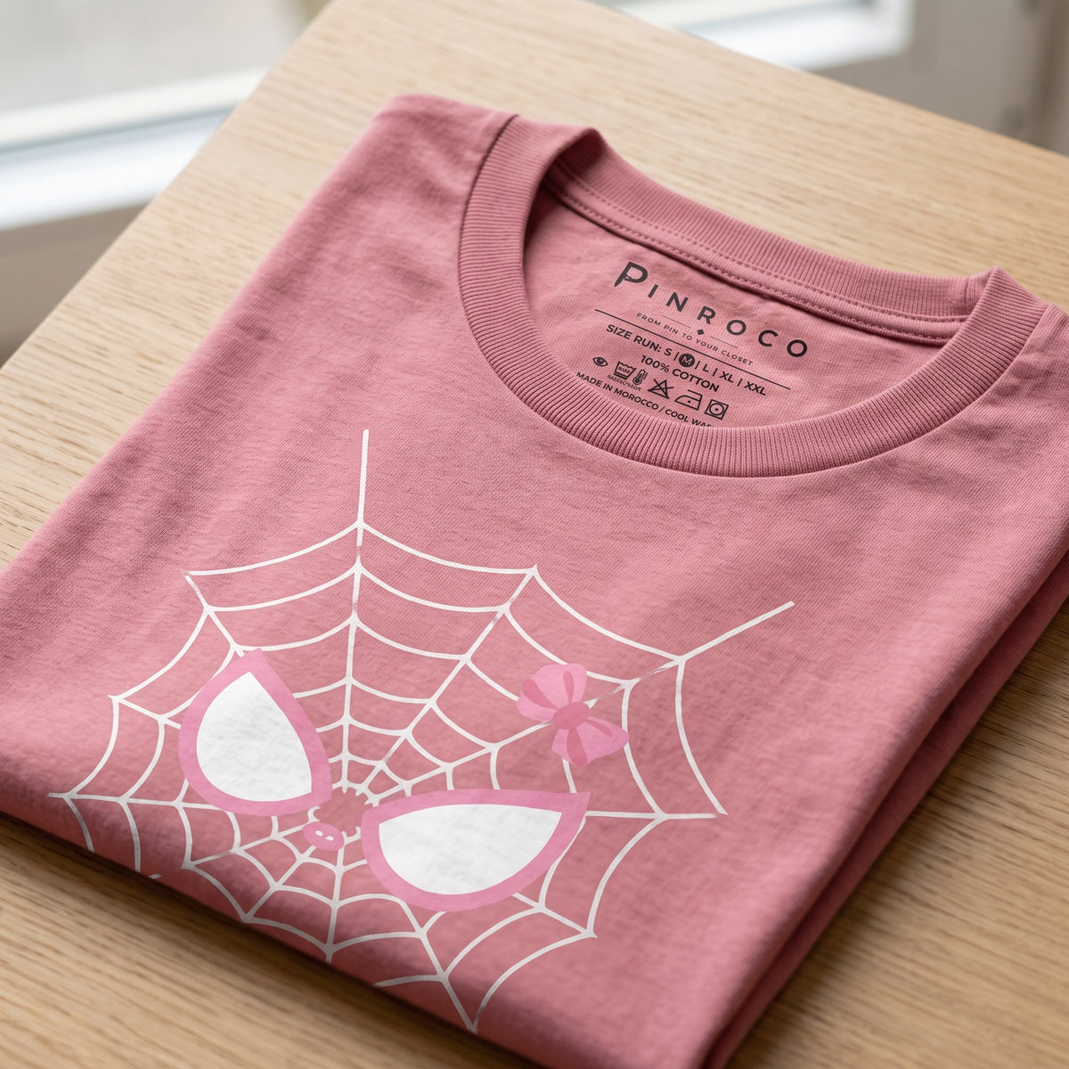 Pink Spider Tee