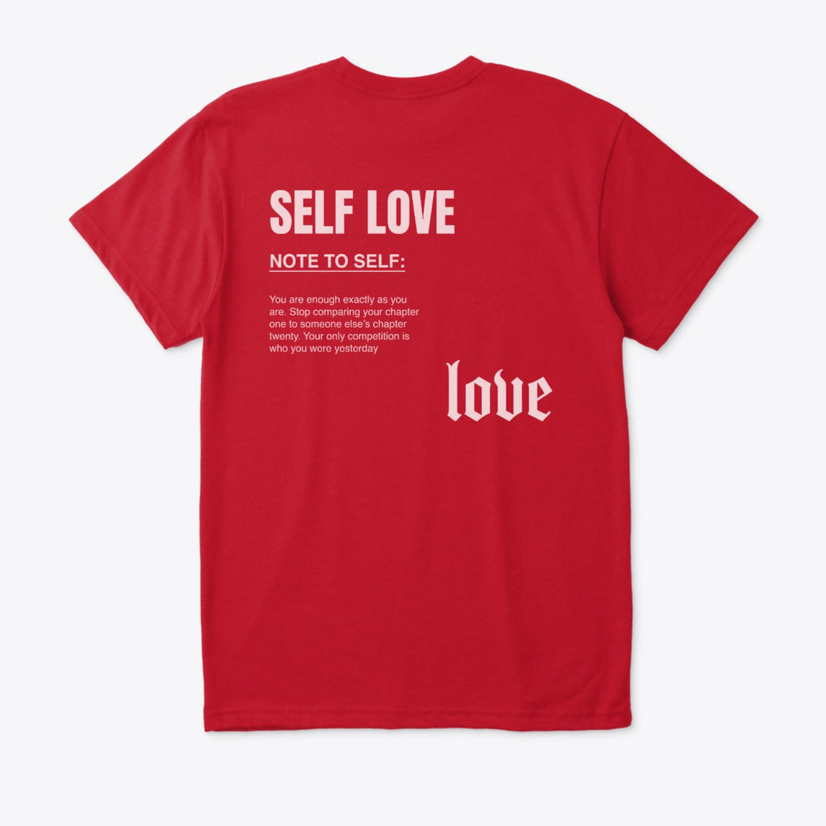 Self Love - Note (Regular fit)