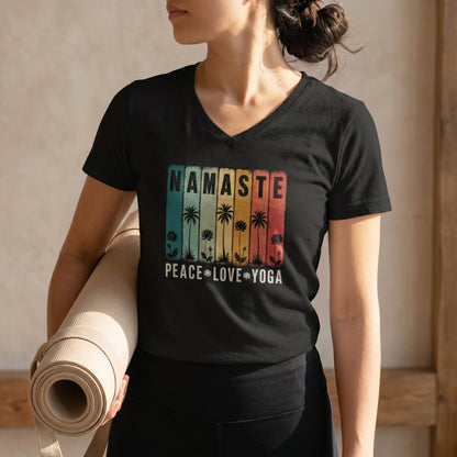 Peace · Love · Yoga (Slim fit)